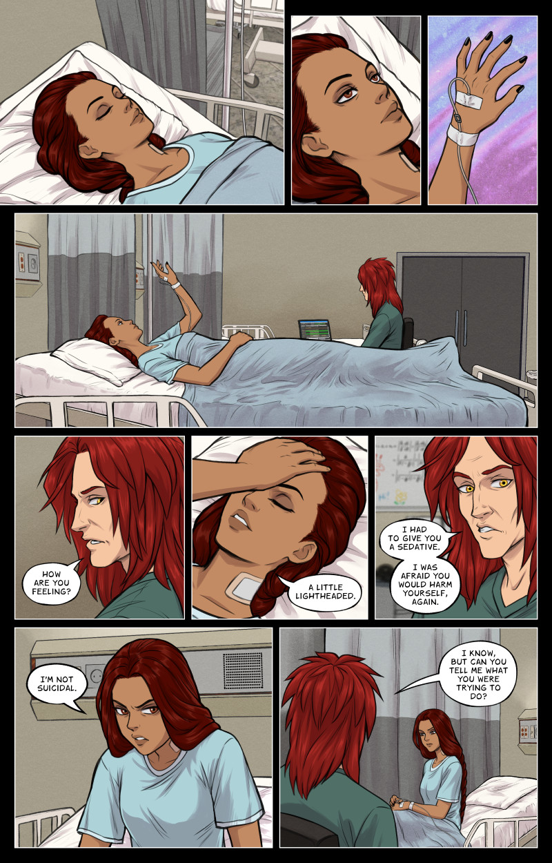 A good bedside manner? He tries.